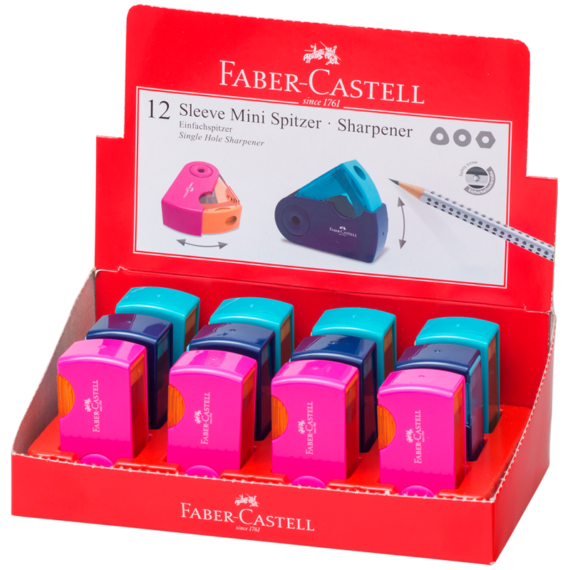 Точилка пластиковая Faber-Castell 