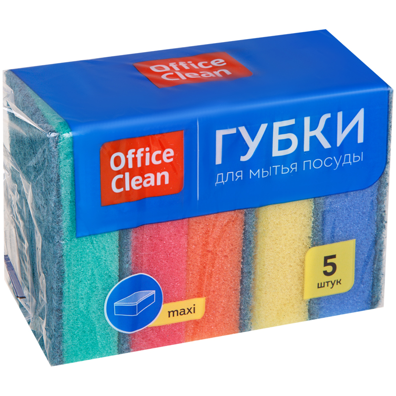 Губки для посуды OfficeClean 