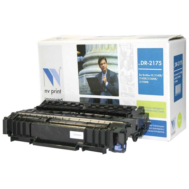 Барабан совм. NV Print DR-2175 черный для Brother HL-2140R/42R/50NR/70WR/DCP-7030R/32R (12000стр.)