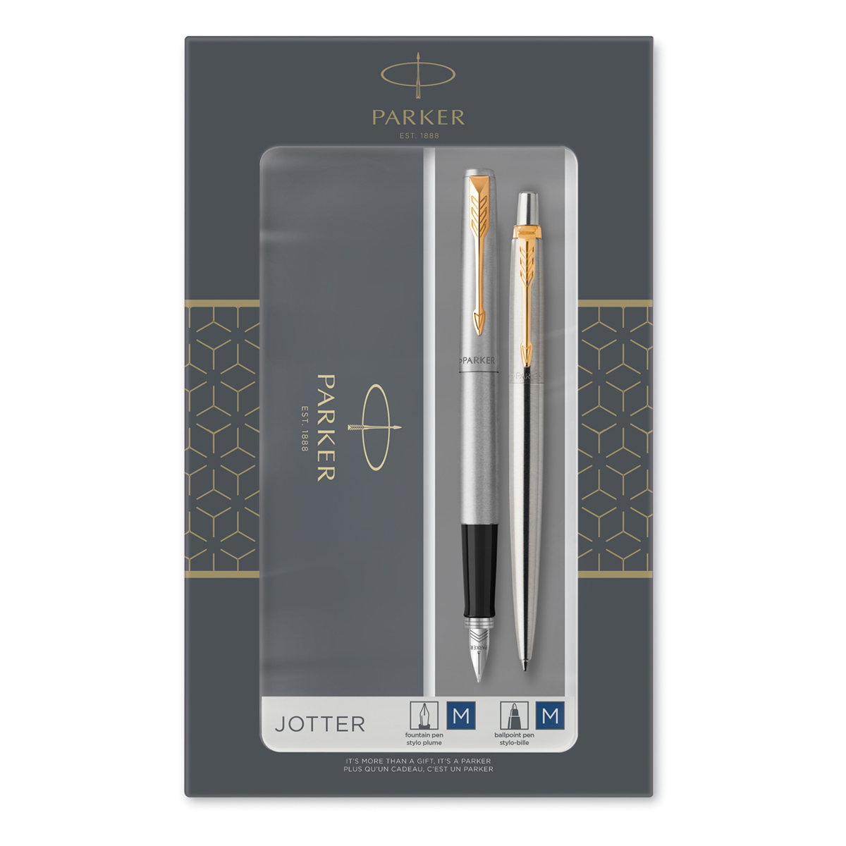  Parker "Jotter Stainless Steel GT":   
