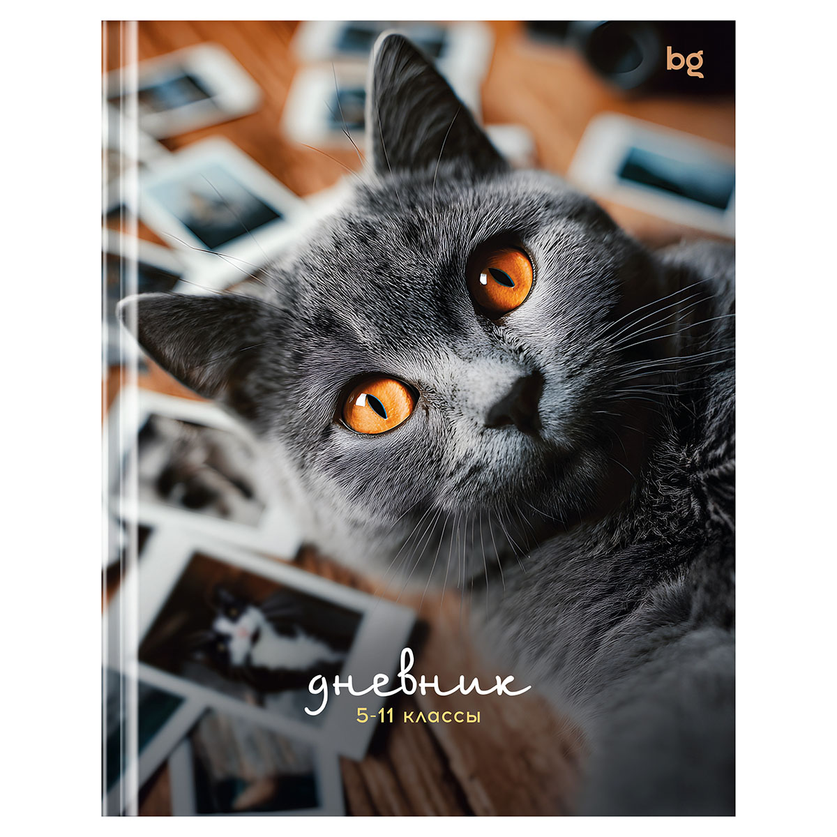Дневник 5-11 кл. 48л. (твердый) BG "Барсик", глянцевая ламинация Дневник 5-11 кл. 48л. (твердый) BG "Барсик", глянцевая ламинация