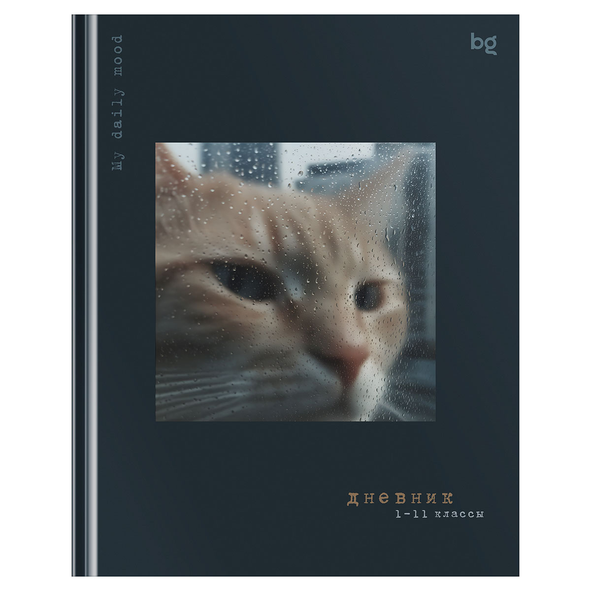 Дневник 1-11 кл. 48л. (твердый) BG "Грусть", матовая ламинация, выб.лак Дневник 1-11 кл. 48л. (твердый) BG "Грусть", матовая ламинация, выб.лак