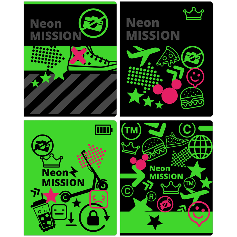    48., 5,  BG  Neon Mission ,   (548 11078)