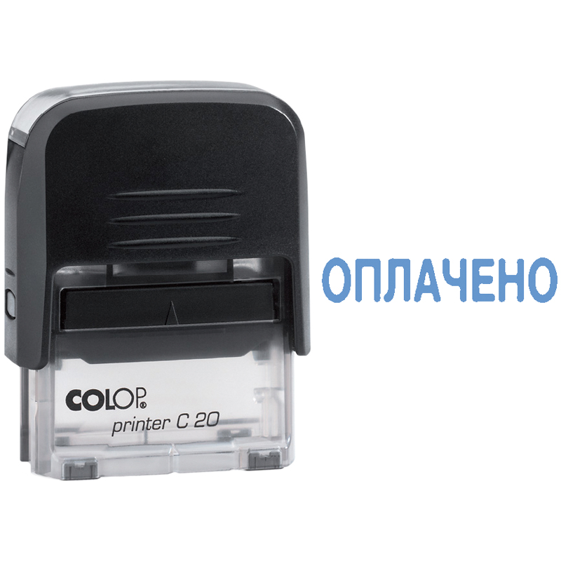 Штамп Colop "ОПЛАЧЕНО", 38*14мм