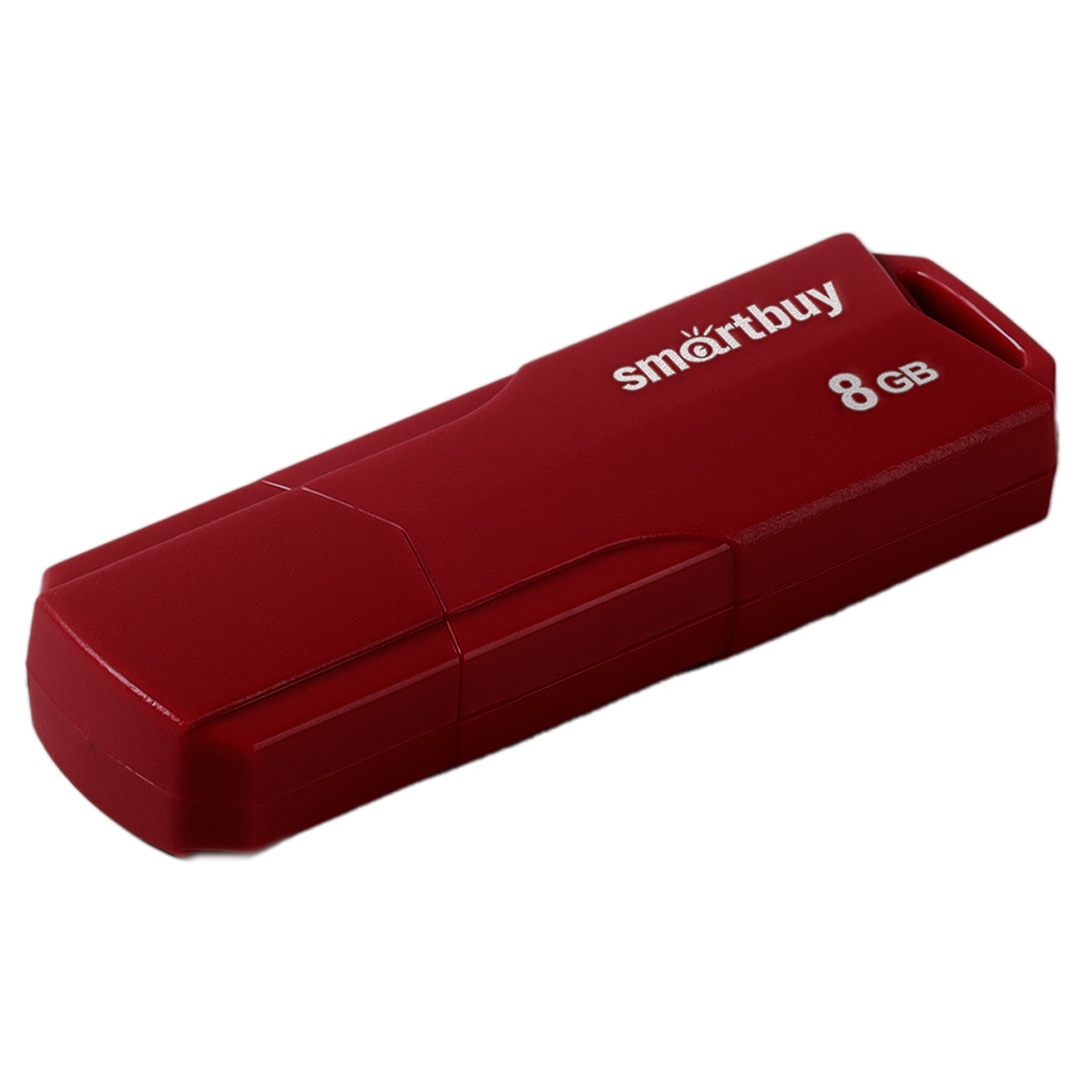 Память Smart Buy "Clue"  8GB, USB 2.0 Flash Drive, бордовый