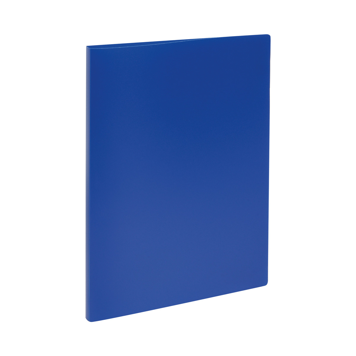 купить Папка с боковым зажимом СТАММ А4, 14мм, 500мкм, пластик, синяя в Тамбове