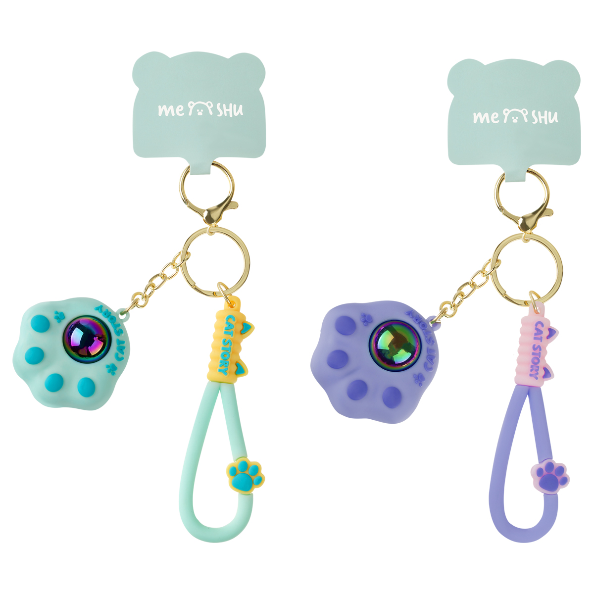 Брелок MESHU "Paw", ассорти Брелок MESHU "Paw", ассорти