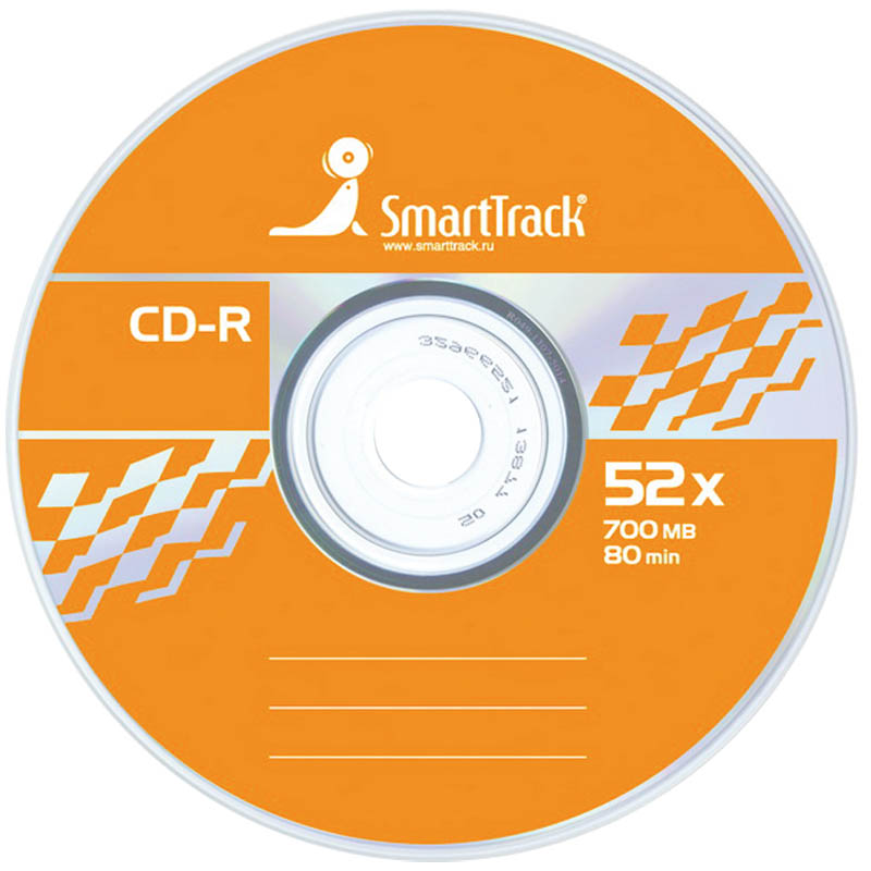    CD-R 700Mb Smart Track 52x Cake Box (50) (ST000151)