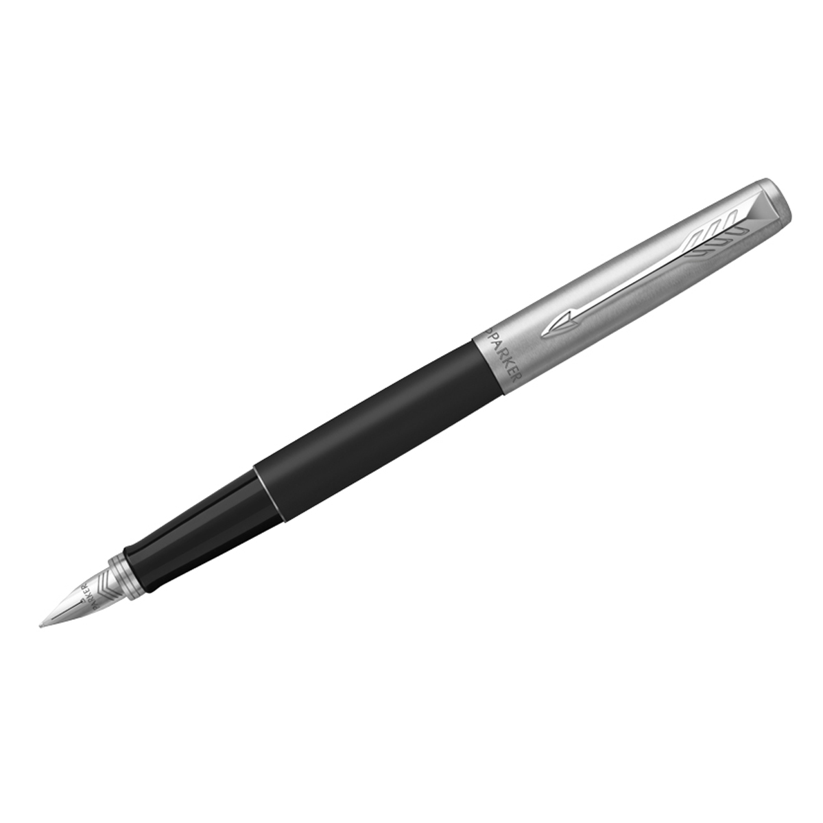 Ручка перьевая Parker "Jotter Bond Street Black CT" 1,0мм, подарочная упаковка