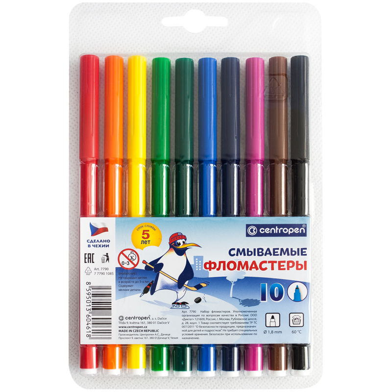    Centropen  Washable , 10., ,  (7 7790 1085)