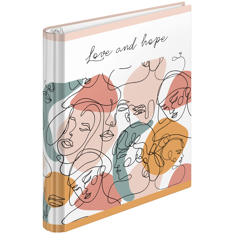 Тетрадь на кольцах А5, 120л., 7БЦ, ArtSpace "Стиль. Love and hope", глянцевая ламинация