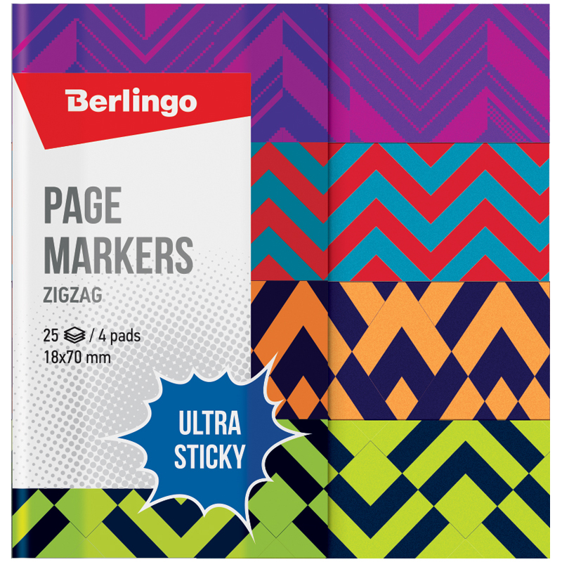   - Berlingo  Ultra Sticky   Zigzag , 18*70, ,  ,  , 25*4  (LSz_41132)