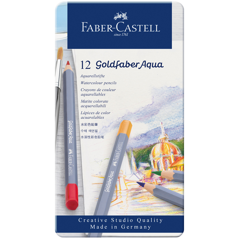      Faber-Castell  Goldfaber Aqua , 12., .  (114612)