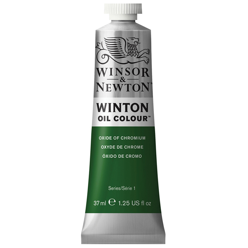 Краска масляная художественная Winsor&Newton "Winton", 37мл, туба, оксид хрома