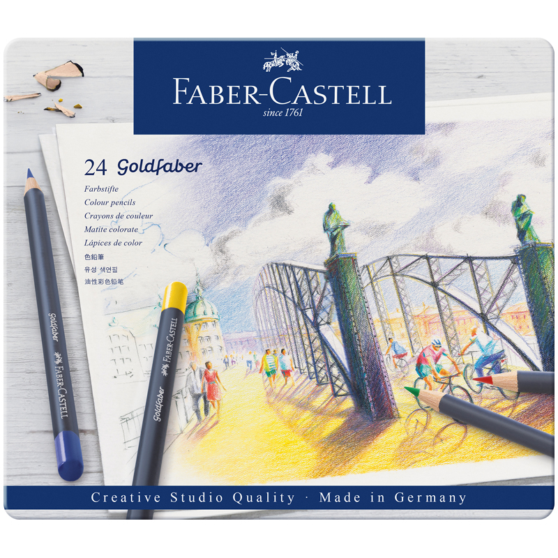     Faber-Castell  Goldfaber , 24., , ., .  (114724)