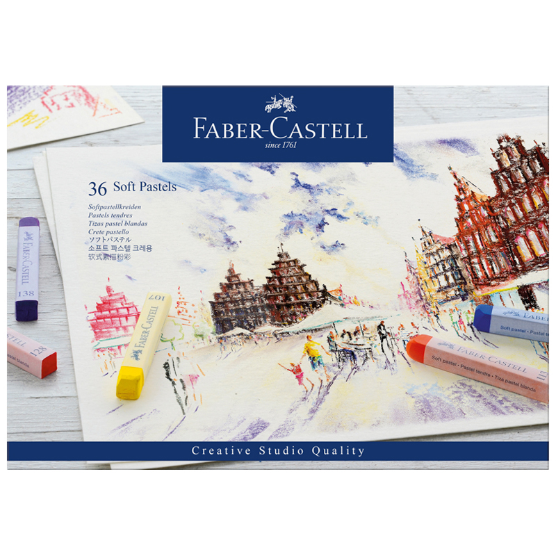    Faber-Castell  Soft pastels , 36 , .  (128336)