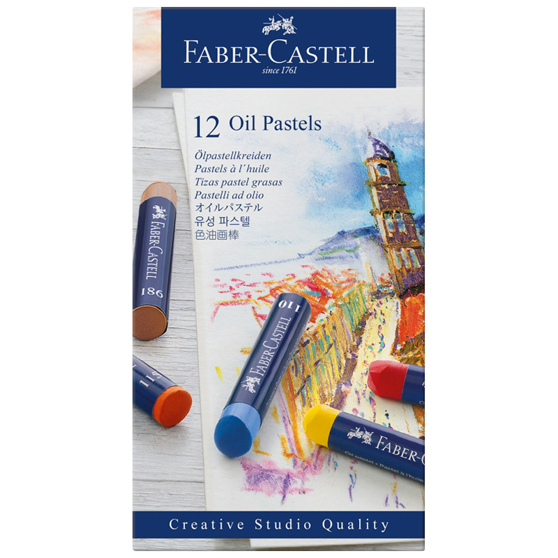     Faber-Castell  Oil Pastels , 12 , .  (127012)