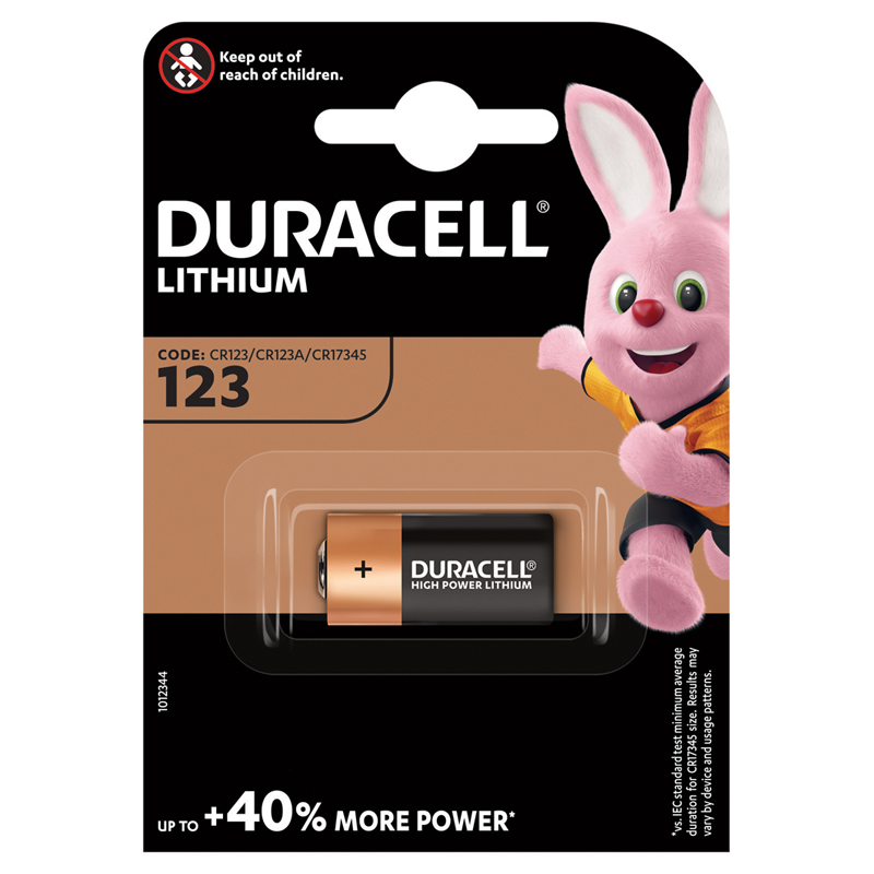    Duracell CR123 3V , 1BL (5000394123106)
