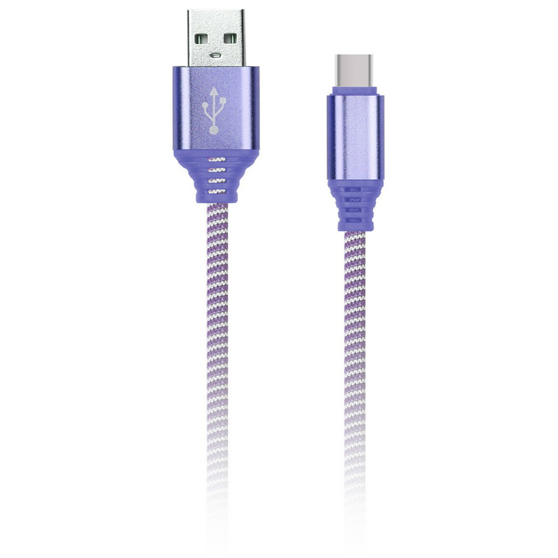  Smartbuy iK-3112NS, USB2.0 (A) - Type C,  , 2A output, 1,  (iK-3112NS violet)