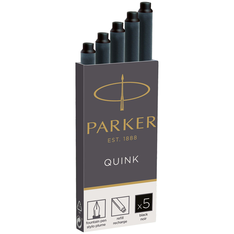 купить Картриджи чернильные Parker "Cartridge Quink" черные, 5шт., блистер в Тамбове