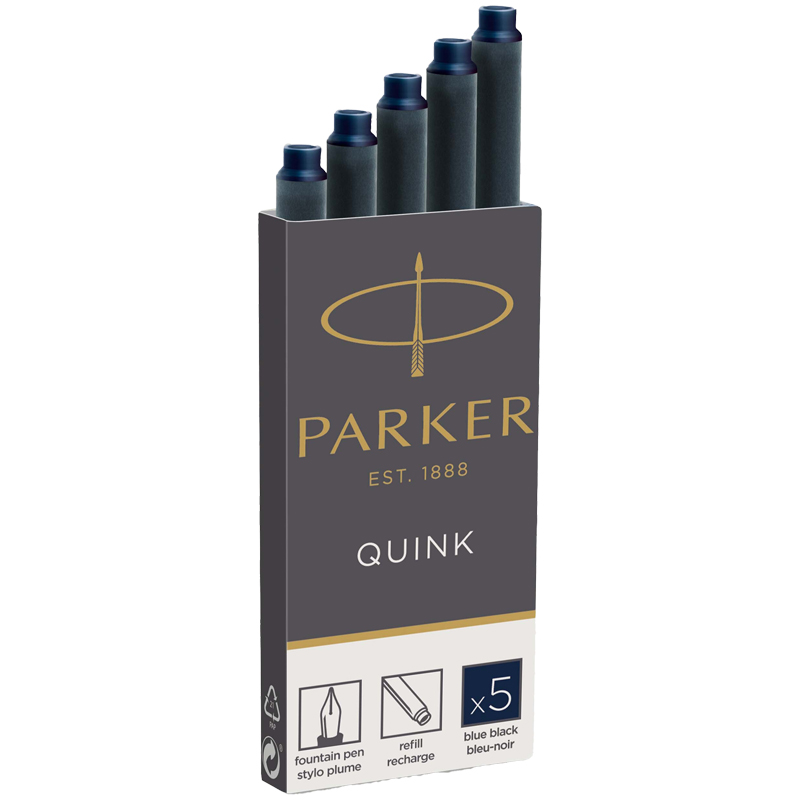 купить Картриджи чернильные Parker "Cartridge Quink" темно-синие, 5шт., блистер в Тамбове