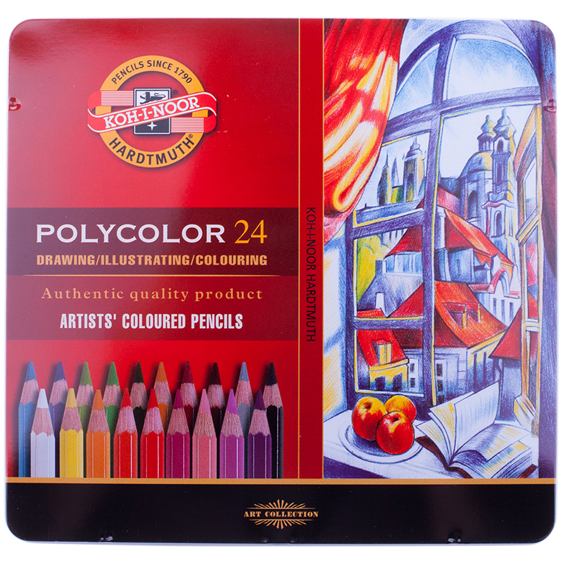      Koh-I-Noor  Polycolor , 24., ., .  (3824024002PL)