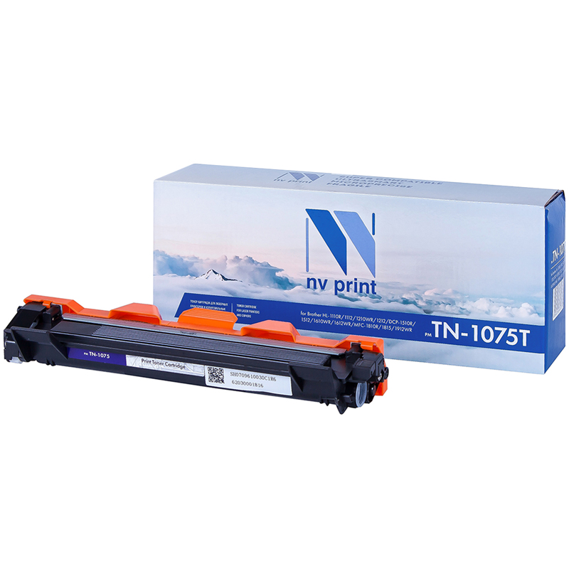  . NV Print TN-1075   Brother HL1012/DCP1510/1512/MFC1815 (1000.) (NV-TN1075T)