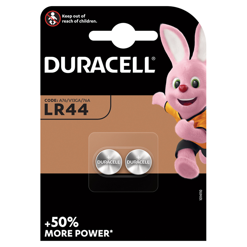    Duracell LR44 (G13, V13GA, A76) , 2BL (5000394504424)