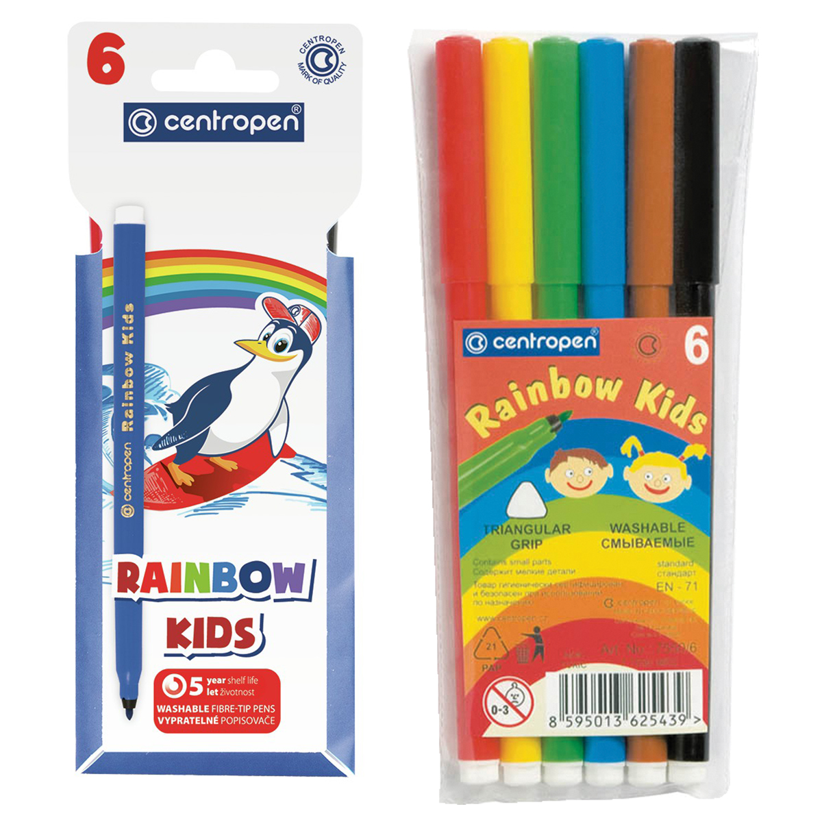    Centropen  Rainbow Kids , 06., , ,  (7 7550 0602)