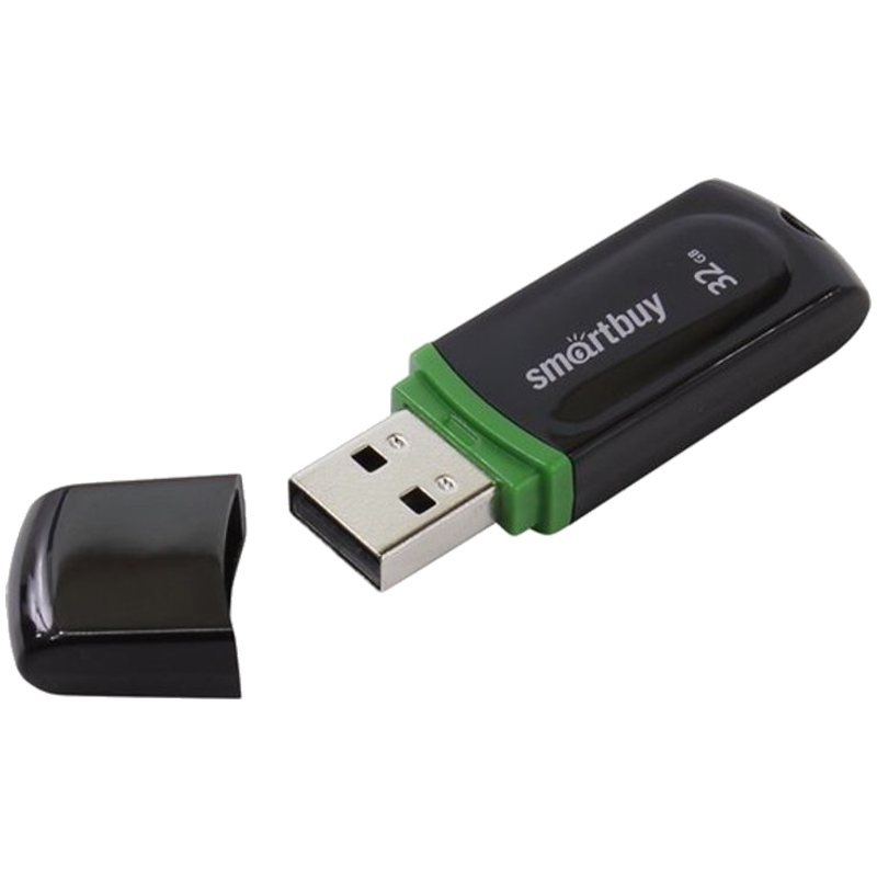 купить Память Smart Buy "Paean"  32GB, USB 2.0 Flash Drive, черный в Тамбове