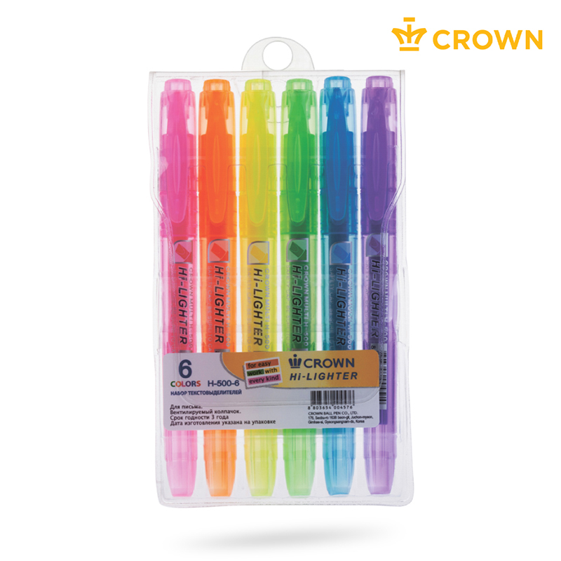     Crown  Multi Hi-Lighter  06., 1-4,    (H-500-6)