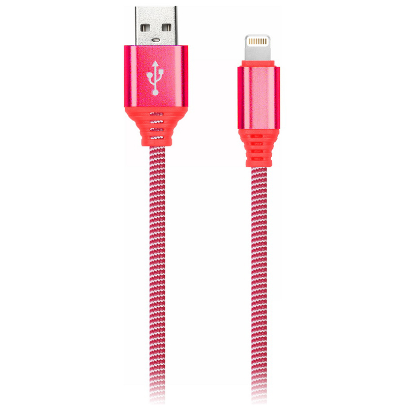  Smartbuy iK-512NS, USB(AM) - Lightning(M),  Apple,  , 2A output, 1,  (iK-512NS red)