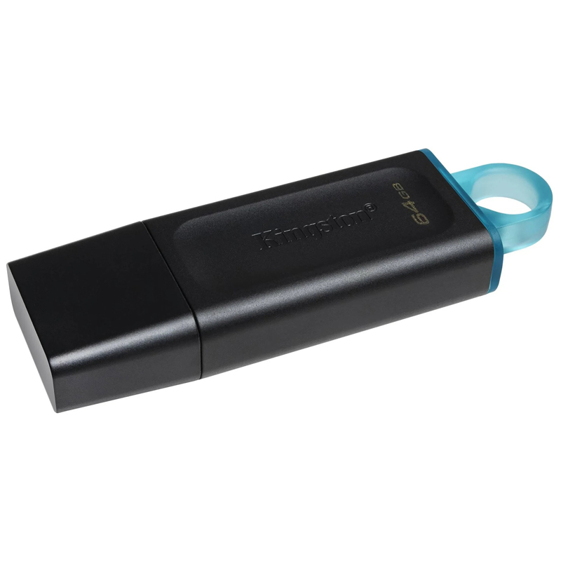 Память Kingston "Exodia"  64GB, USB 3.2 Flash Drive, черный