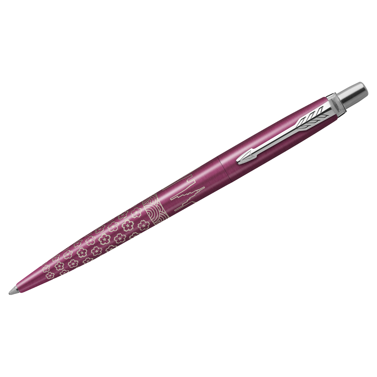 Ручка шариковая Parker "Jotter Tokyo Pink CT" синяя, 1,0мм, кнопочн., подарочная упаковка