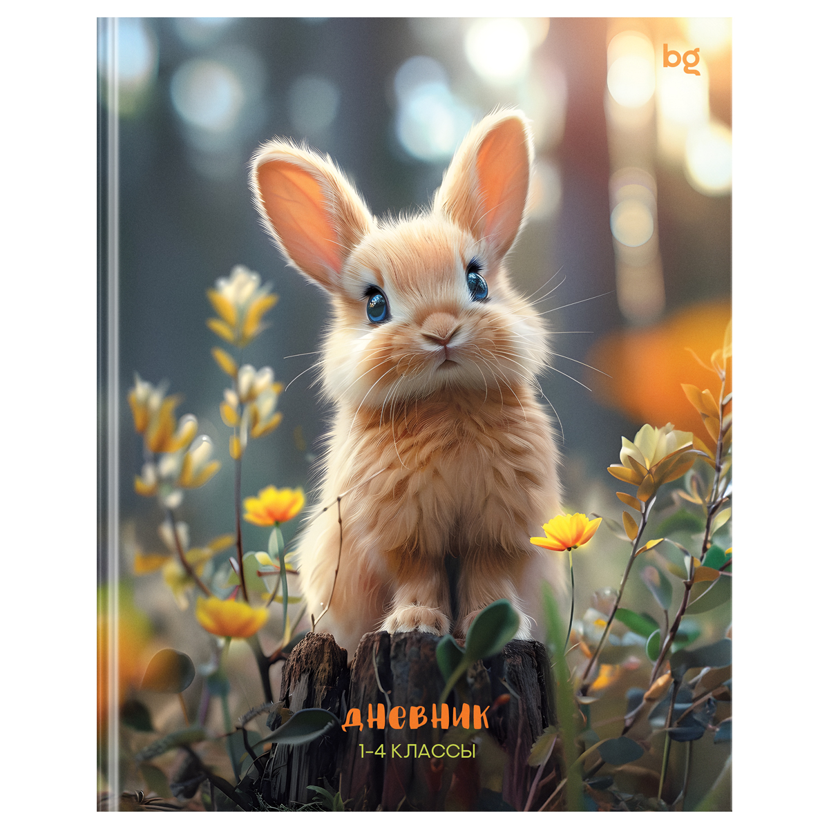 Дневник 1-4 кл. 48л. (ЛАЙТ) BG "Кролик", матовая ламинация Дневник 1-4 кл. 48л. (ЛАЙТ) BG "Кролик", матовая ламинация
