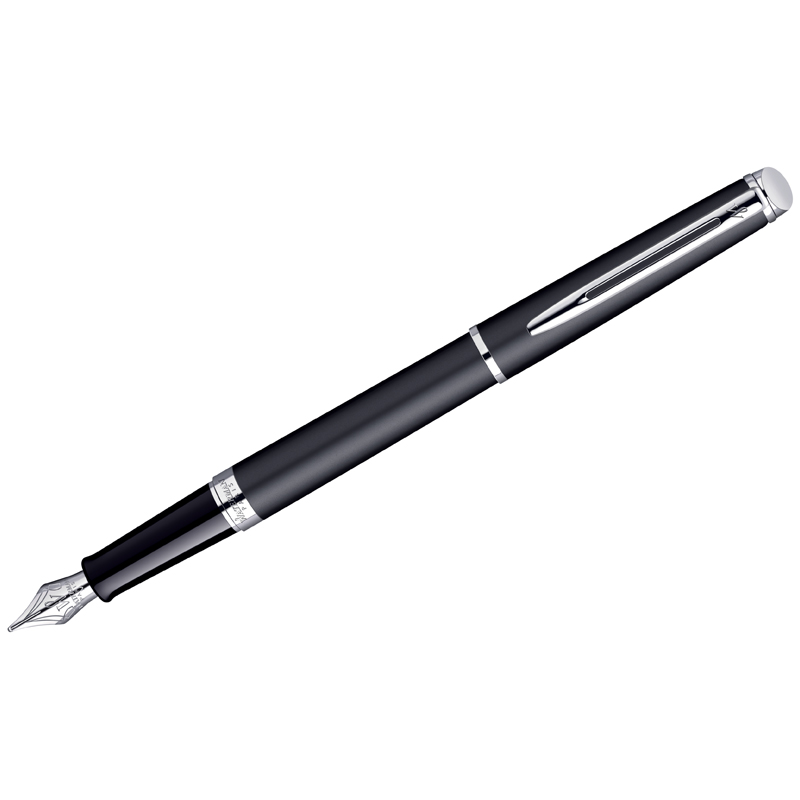 купить Ручка перьевая Waterman "Hemisphere Matt Black PТ" черный, 0,8мм, подарочная упаковка в Тамбове