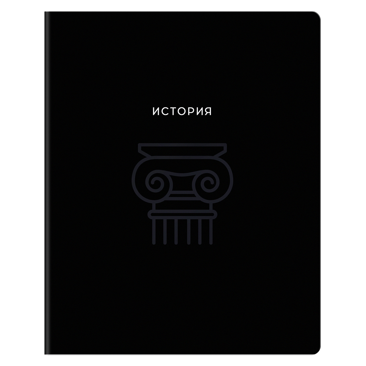 Тетрадь предметная 48л. BG "Минимализм" - История, выб.лак