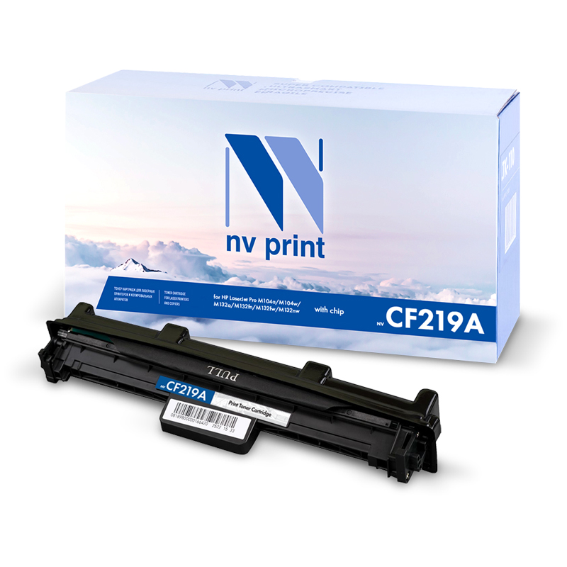    . NV Print CF219A  HP LJ M104a/M104w/M132a/M132fn/M132fw/M132nw (12000.) (NV-CF219A)