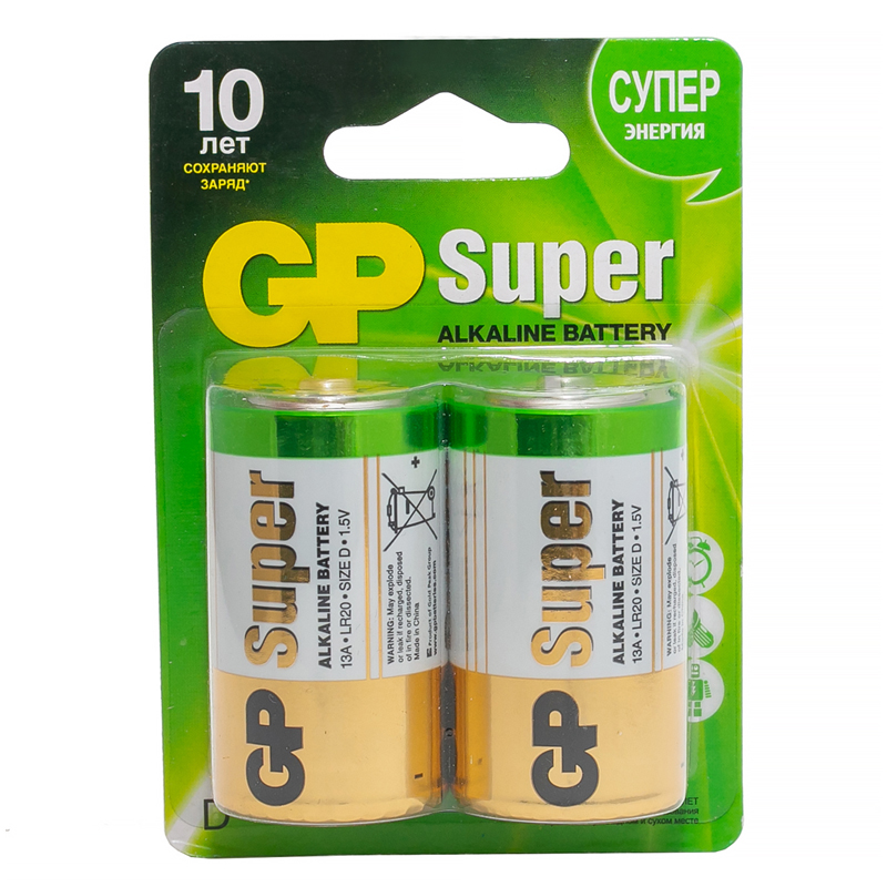    GP Super D (LR20) 13A , BC2 (GP 13A-2CR2)