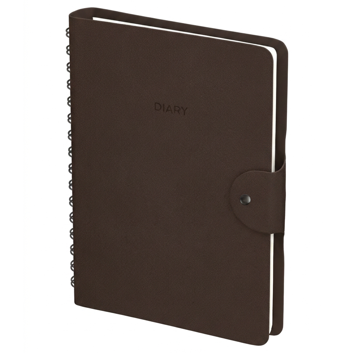 Ежедневник недатированный, А5, 136л., кожзам, Berlingo "Diary", коричневый Ежедневник недатированный, А5, 136л., кожзам, Berlingo "Diary", коричневый