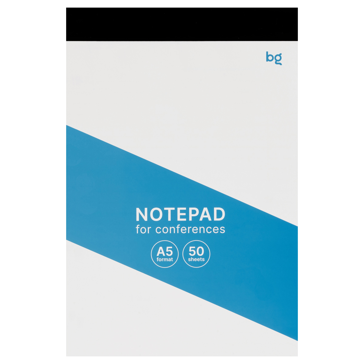 Блокнот А5, 50л., BG "Для конференций", отрывная склейка Блокнот А5, 50л., BG "Для конференций", отрывная склейка