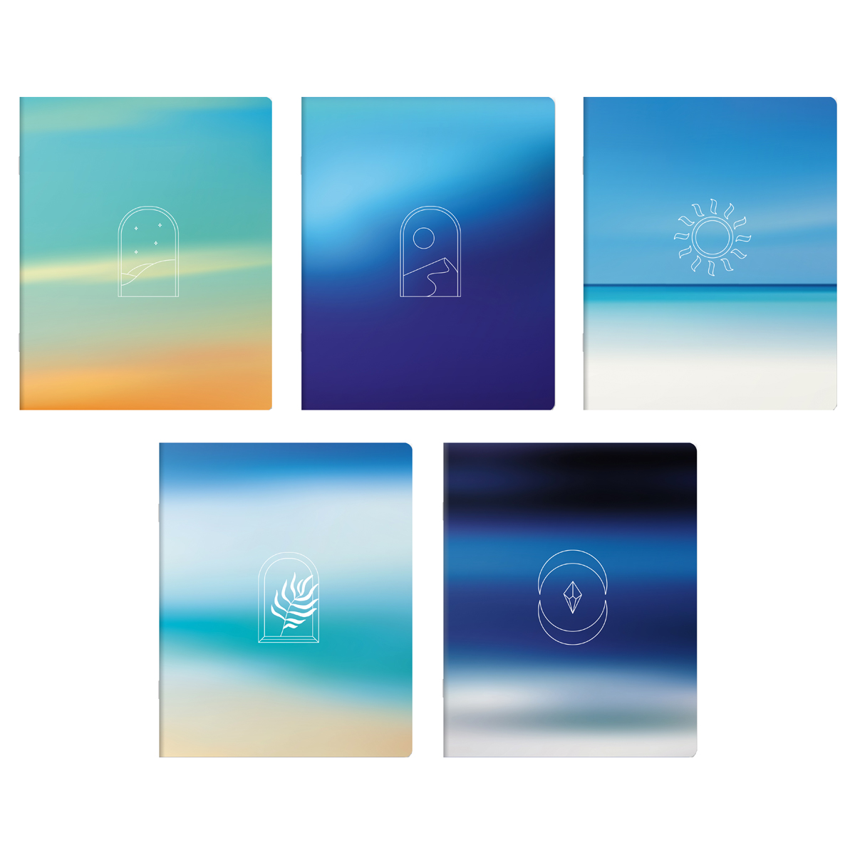 Тетрадь 96л., А5, клетка BG "Небо", суперэконом Тетрадь 96л., А5, клетка BG "Небо", суперэконом