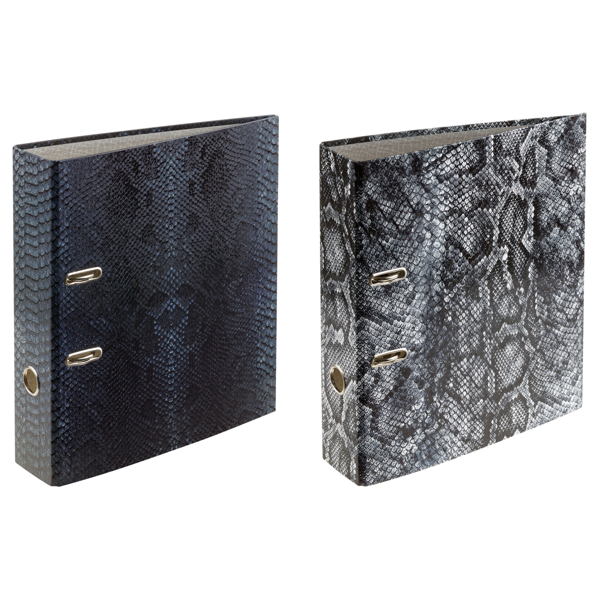 Набор папок-регистраторов 2шт., СТАММ "Питон", 75мм. Набор папок-регистраторов 2шт., СТАММ "Питон", 75мм.