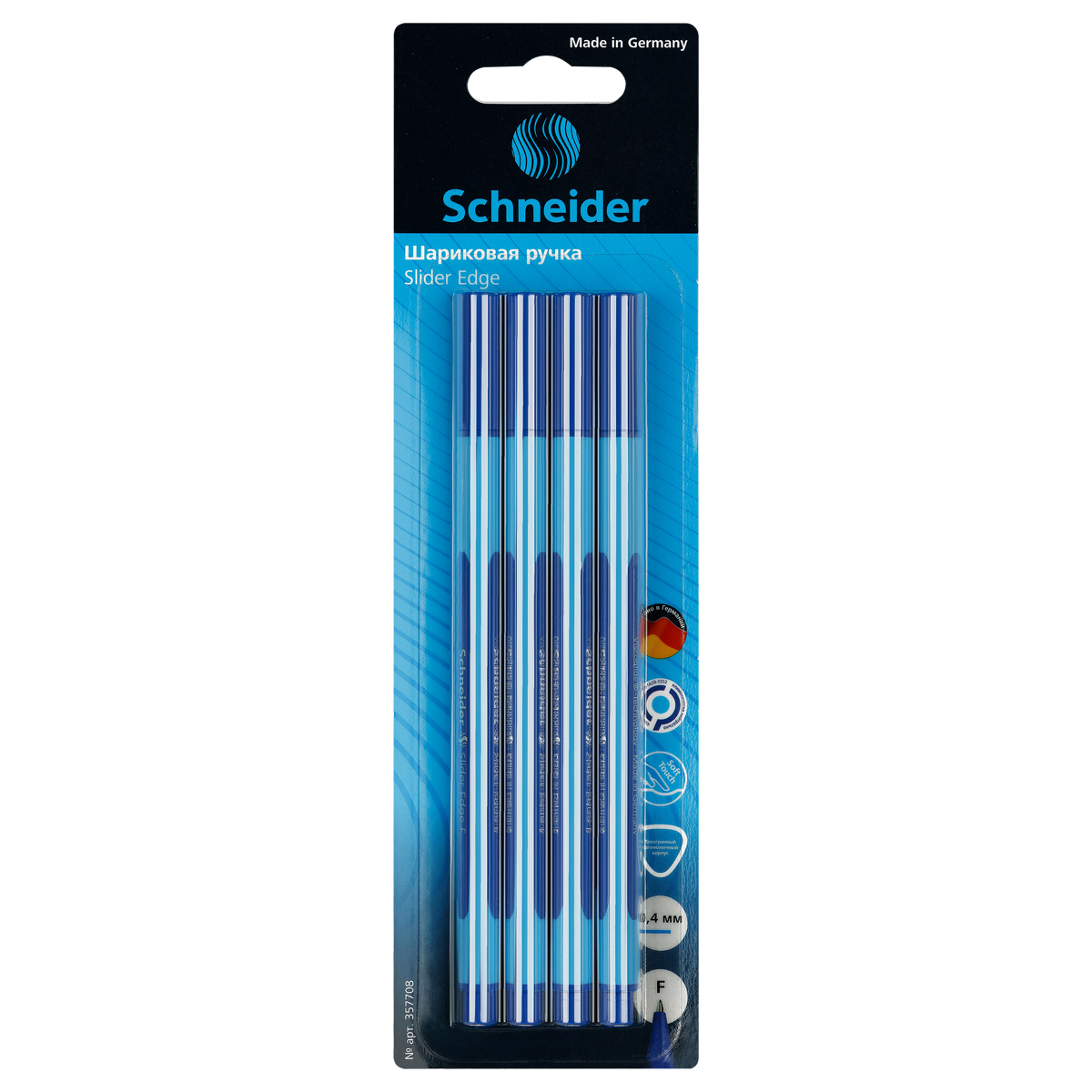      Schneider  Slider Edge F  4., , 0,8,  ,  (357708)