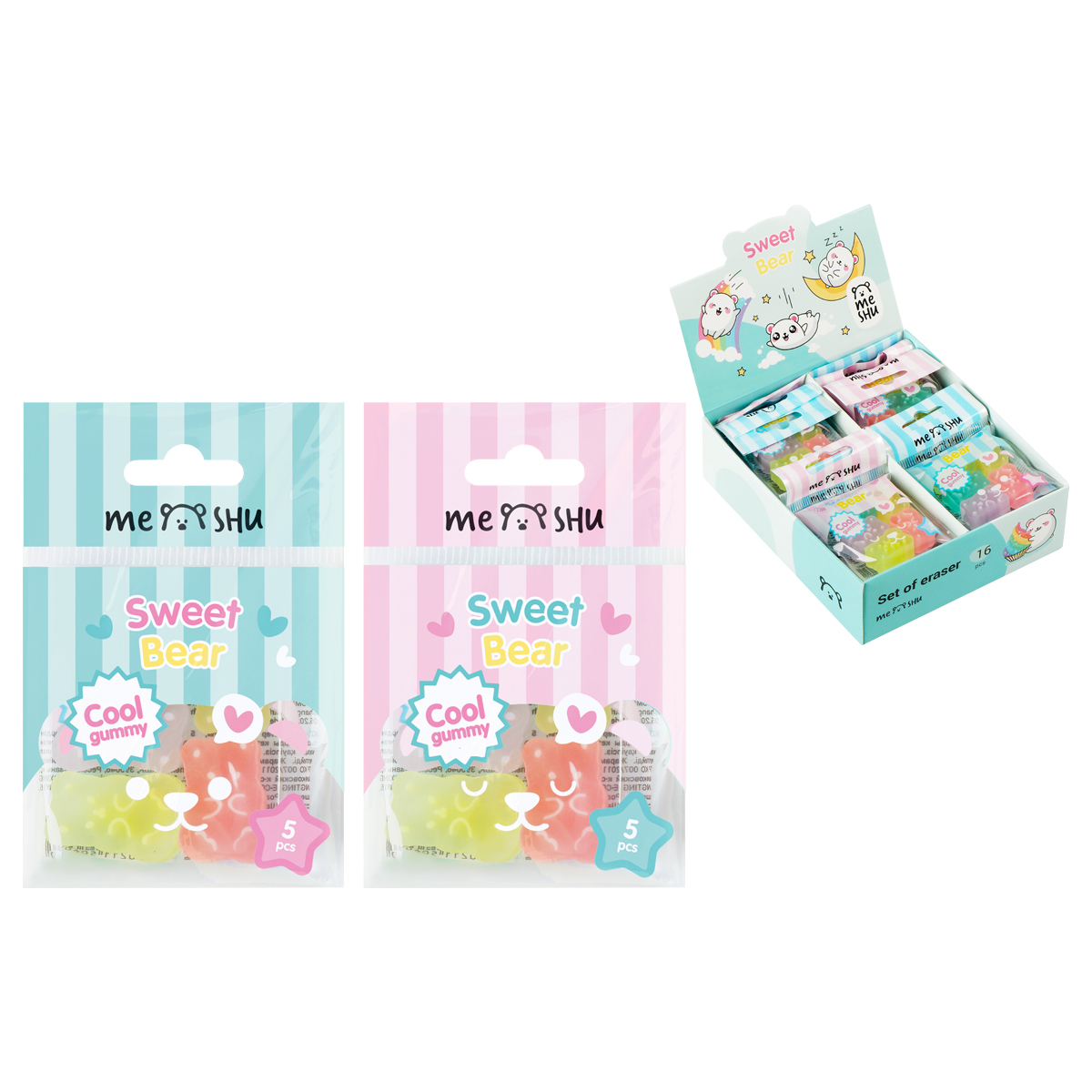     MESHU  Candy Bear  5., , 20*15*9 (MS_52607)