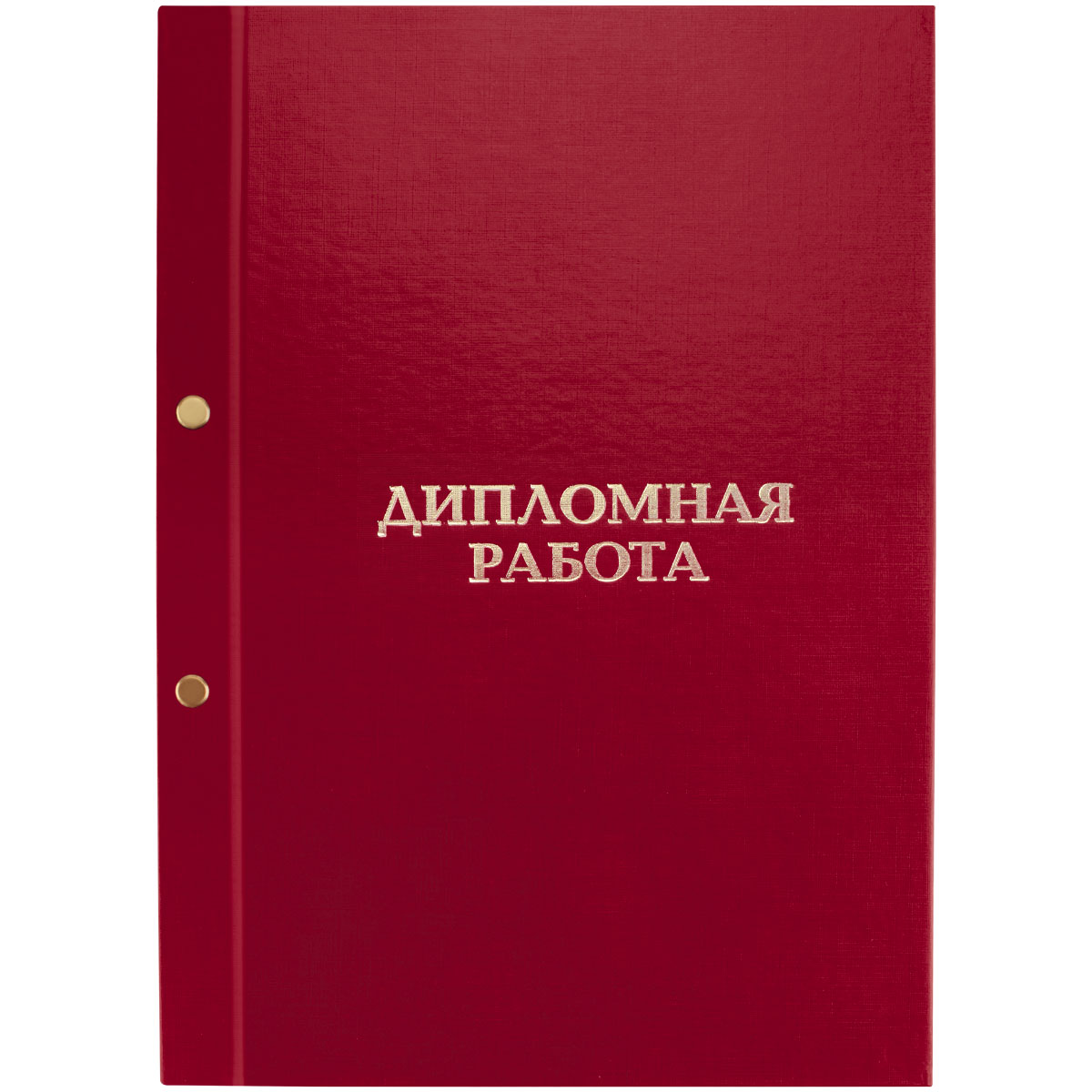 купить Папка "Дипломная работа" А4, ArtSpace, бумвинил, на болтах, без листов, красная в Тамбове