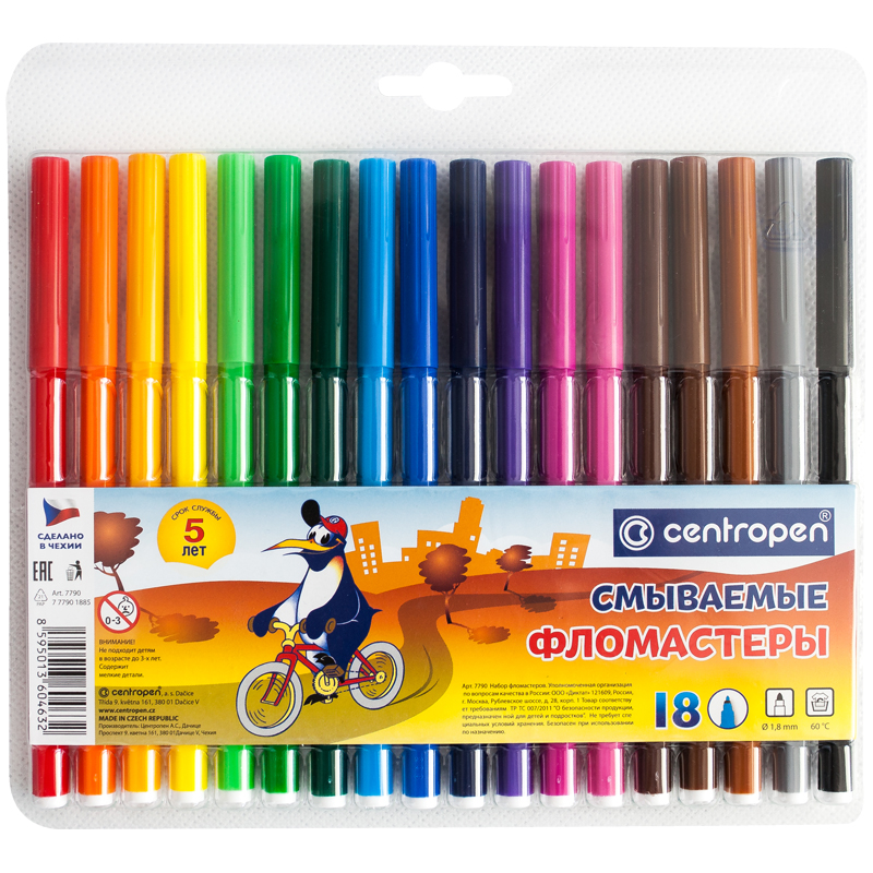    Centropen  Washable , 18., ,  (7 7790 1885)