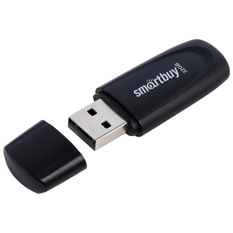    Smart Buy  Scout   32GB, USB 2.0 Flash Drive,  (SB032GB2SCK)