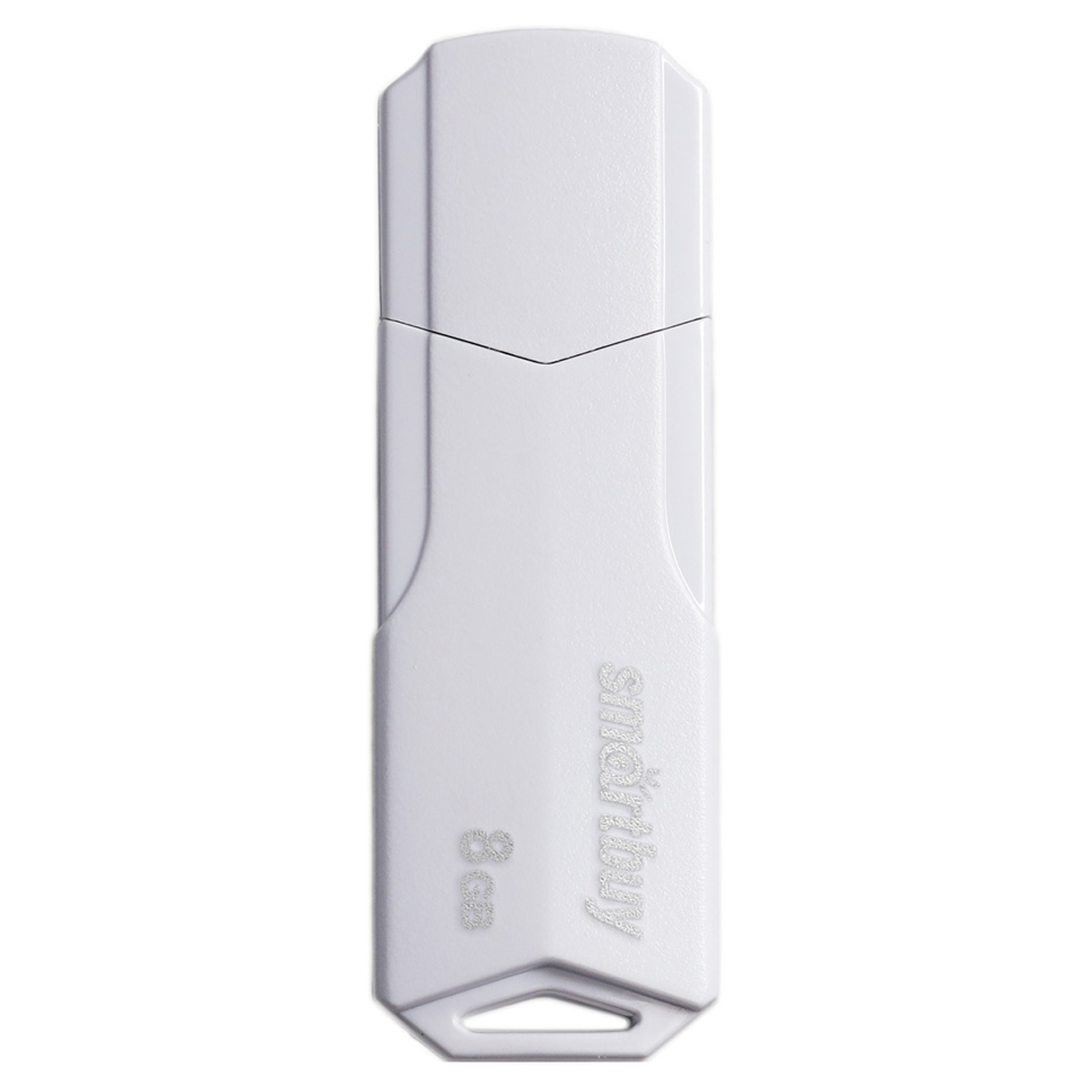 купить Память Smart Buy "Clue"  8GB, USB 2.0 Flash Drive, белый в Тамбове