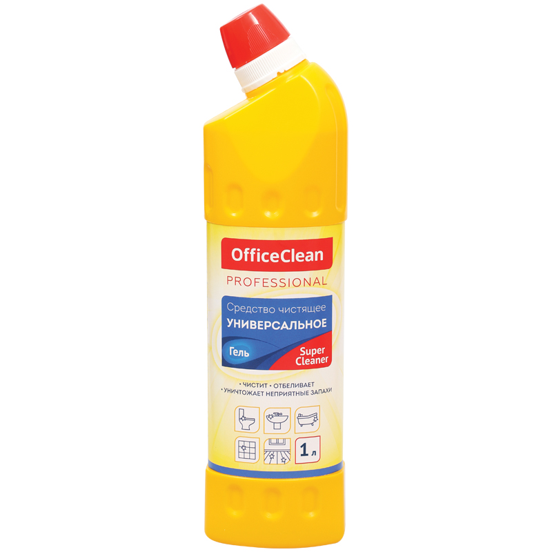 Чистящее средство универсальное OfficeClean Professional "SuperCleaner", гель, 1л